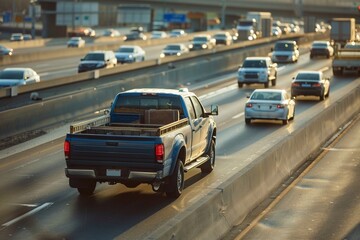 traffic in the city