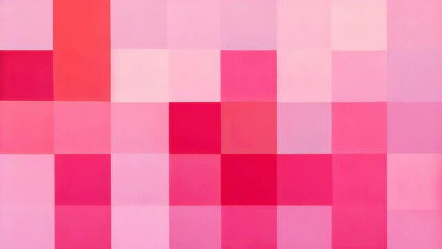 Pink Shapes Geometrical Motion Graphics Animation