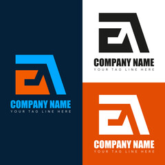 E+A  Letter Mark Logo
