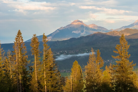Havran - the highest peak of the Belianske Tatras