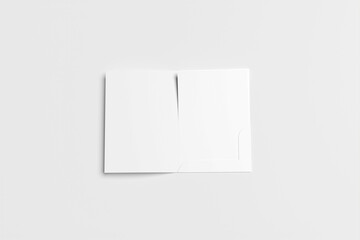 A4 PAPER FOLDER MOCKUP