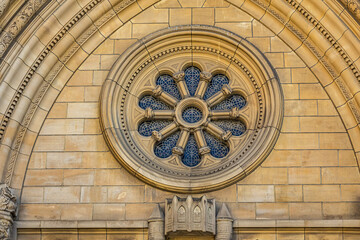 Notre Dame de Luxembourg Cathedral is a Roman Catholic cathedral. Cathedral was built between 1613 and 1621 by the Jesuits. Luxembourg City. Grand Duchy of Luxembourg.