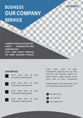 Corporate business flyer template design set.A bundle of 2 templates,perfect for creative professional business. vector template,flyer in A4 with colorful business proposal, promotion, advertise.