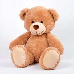 Obraz premium Teddy bear. Toy for children. Childhood. AI generative.