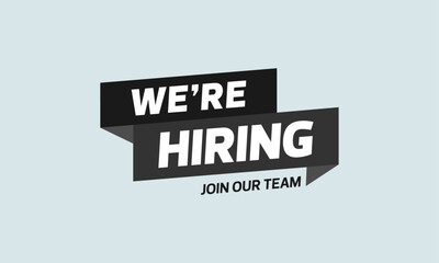 we're hiring join our team