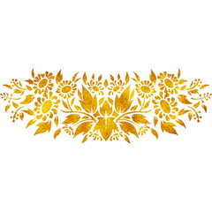 Luxury decoration, Vintage, Golden frame 