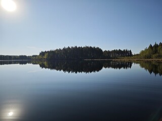 Obraz premium reflection in the water
