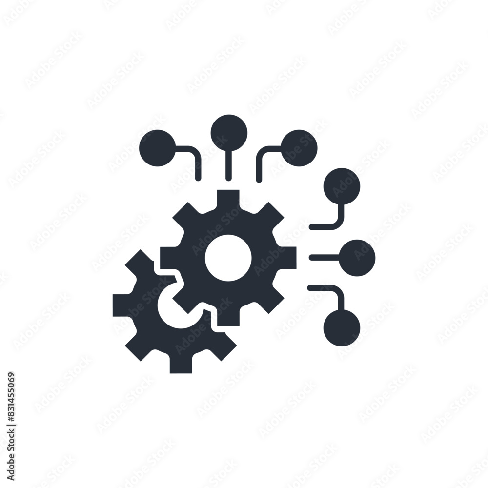 Aufkleber operations icon. vector.editable stroke.linear style sign for use web design,logo.symbol illustratio