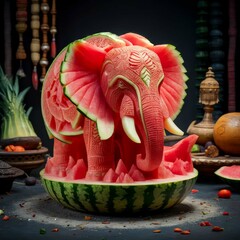 Watermelon Elephant