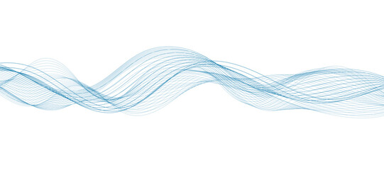 abstract blue wave background