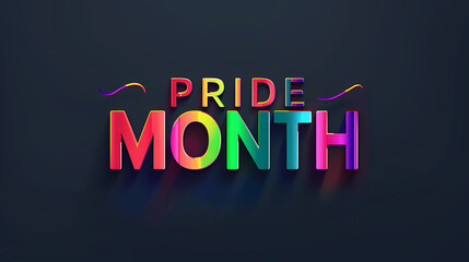 Fototapeta premium Pride month