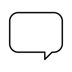 vector icon chat, talk, message