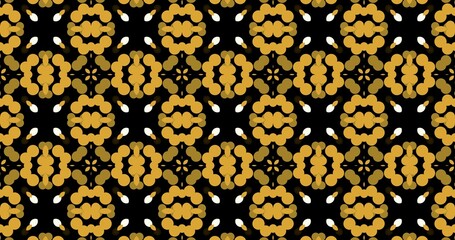 ornamental pattern, disco banner, pop art