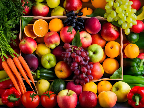 Mercado de frutas y verduras org&aacute;nicas
