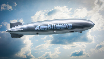 Fototapeta premium Signposts the direct way to Apprenticeship