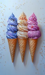 ice cream cones