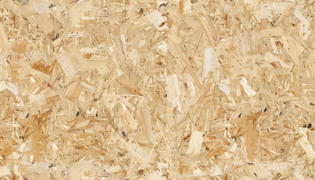 OSB board texture. Building panels from wooden chips. Simple pressed chipboard pattern. Wood texture