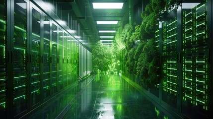 Green-certified data centers committed to sustainable practices across all operations.