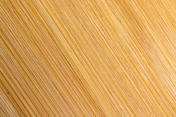 new striped bamboo board close-up