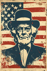 A Vintage-Style Fourth of July Poster - Uncle Sam