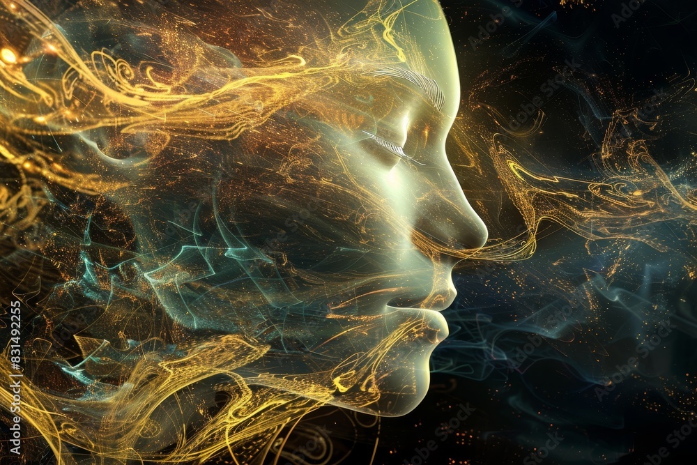 Poster visualizing wisdom: compelling visuals of insightful concepts