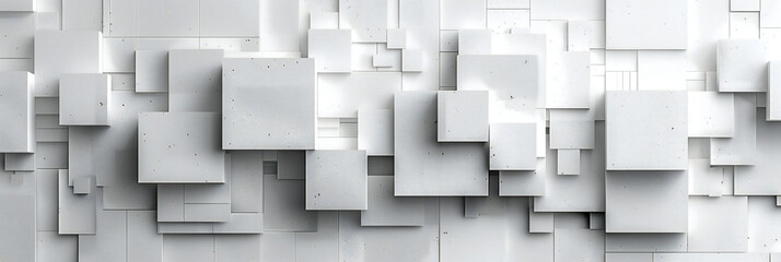 Geometric Pixel Art Squares