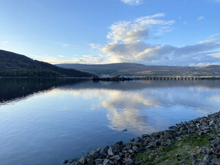 A view of Loch Eli near Fort William in Scotland