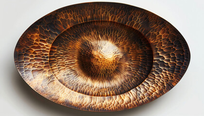 Brushed Bronze Textured Plate