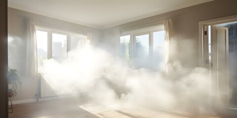 Impact of indoor smoke particles on respiratory health in multiunit housing. Concept Indoor Air Quality, Secondhand Smoke, Health Effects, Multiunit Housing, Respiratory Health