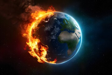 Chaos and destruction spread across Earth, contrasted by calm and isolation