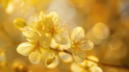 Golden blossom