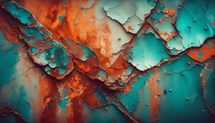 abstract worn texture with rust