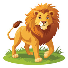 Illustration of a lion