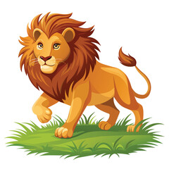 Illustration of a lion