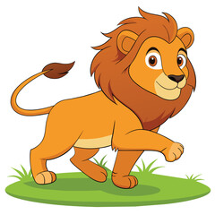 Illustration of a lion