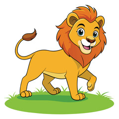 Illustration of a lion