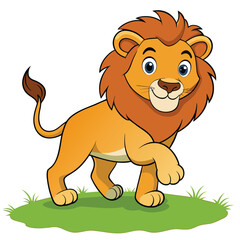 Illustration of a lion