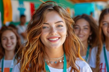 global youth empowerment, enthusiastic global volunteers are uniting for a charity event on international youth day to uplift underprivileged youth with inspiring speeches and workshops