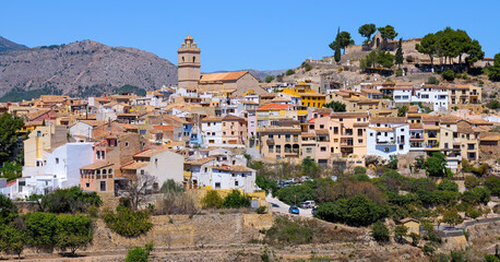 Polop, Gemeinde an der Costa Blanca, Spanien