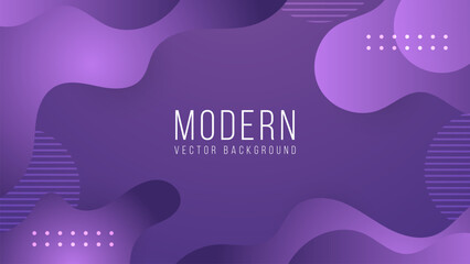 Abstract purple geometric wallpaper background. Dynamic shape composition. Vector illustration