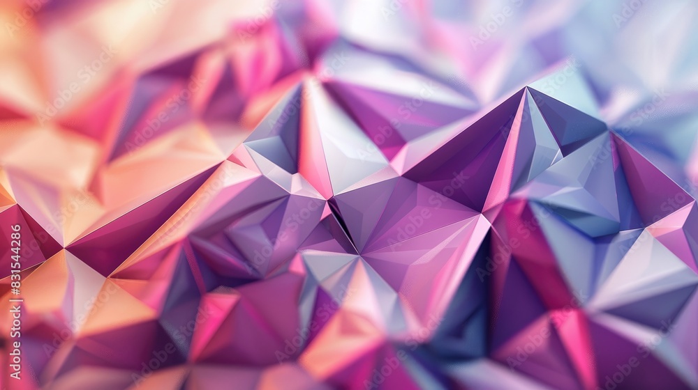 Poster geometric low polygonal background for diverse design applications