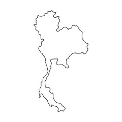 Thailand map