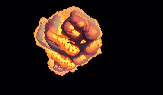 Arial Explosion 014