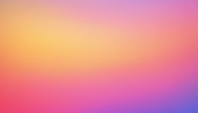 Blurred grainy gradient banner background texture with subtle noise effects in orange, pink and yelllow gradient colors