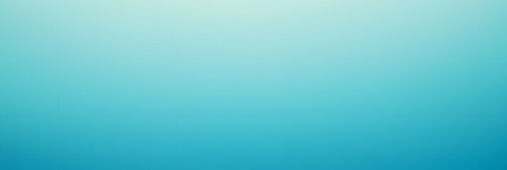 Fototapeta premium Light blue blurred grainy gradient background with noise, trendy colors wallpaper