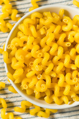 Dry Yellow Italian Cavatappi Pasta
