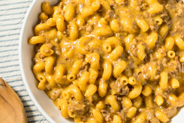 Homemade Chili Mac and Cheese Bake