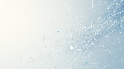 Abstract digital network design with connecting lines.