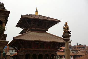 The Dattatraya Square in Bhaktapur, Nepal