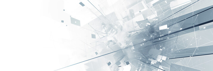 Obraz premium Modern abstract design with geometric shapes and light textures